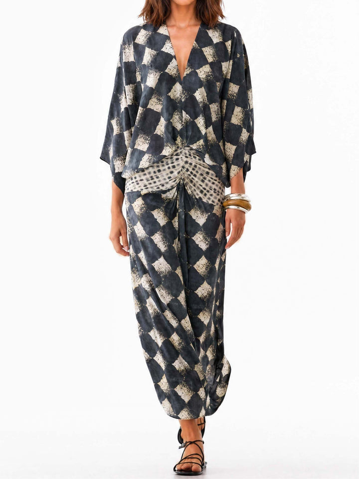 Amelia | Mediterranean Mosaic Dress