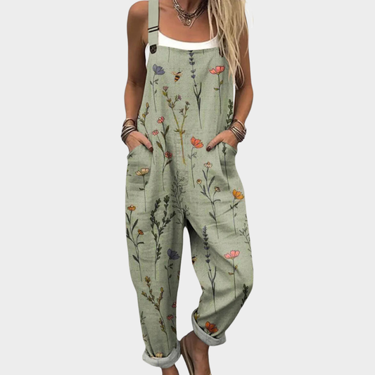 Camille™ | Wild Bloom Jumpsuit