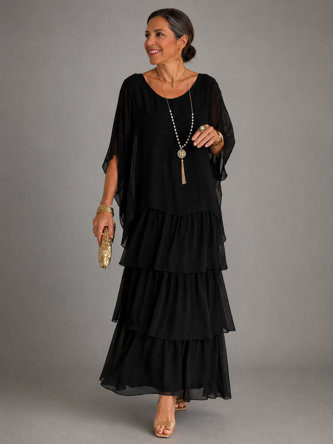 Bianca | Elegant, flowing maxi dress