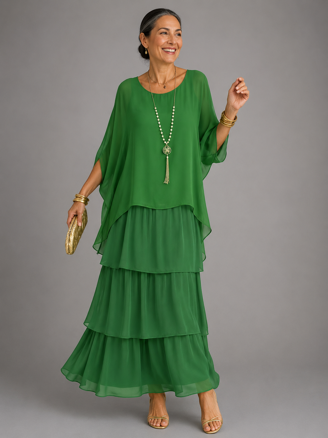 Bianca | Elegant, flowing maxi dress