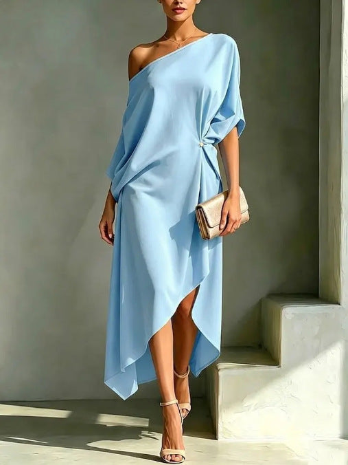 Jeanne – Elegant asymmetrical dress