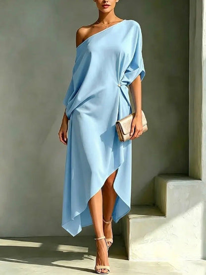 Jeanne – Elegant asymmetrical dress