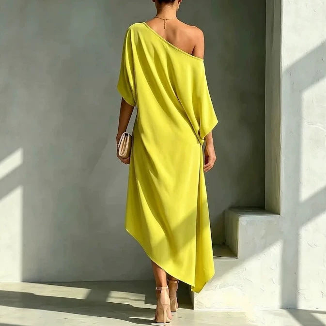 Jeanne – Elegant asymmetrical dress