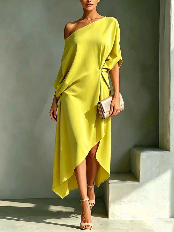 Jeanne – Elegant asymmetrical dress