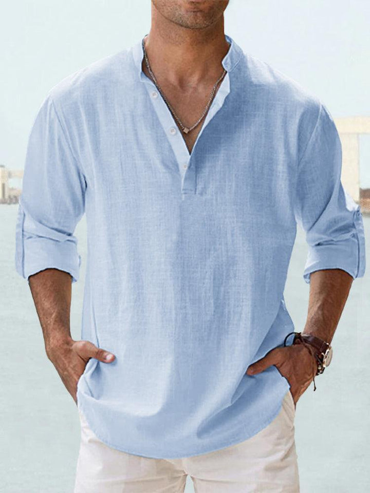 Matteo | Breathable linen shirt