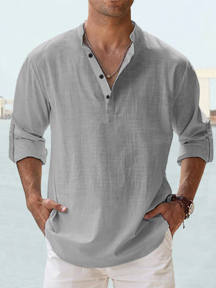 Matteo | Breathable linen shirt