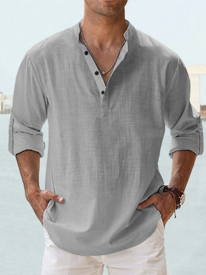 Matteo | Breathable linen shirt