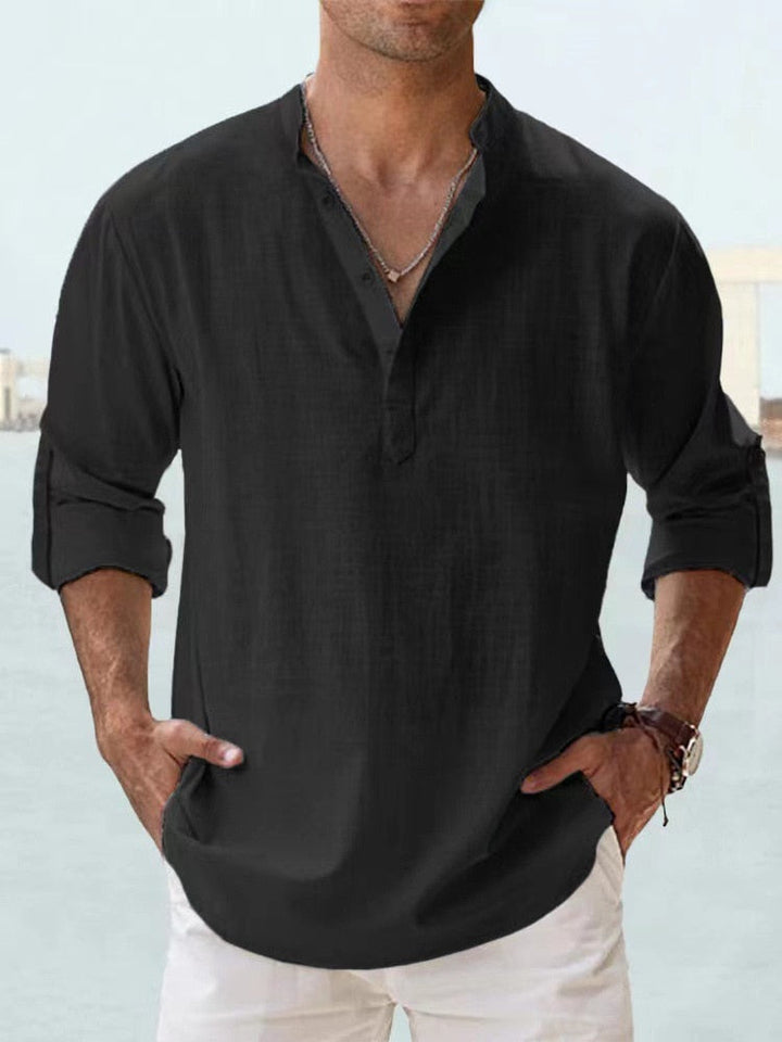 Matteo | Breathable linen shirt