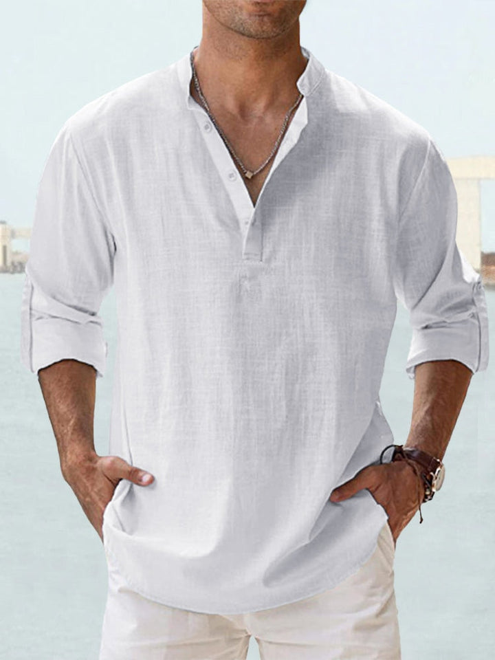 Matteo | Breathable linen shirt
