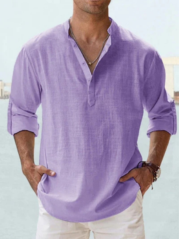 Matteo | Breathable linen shirt