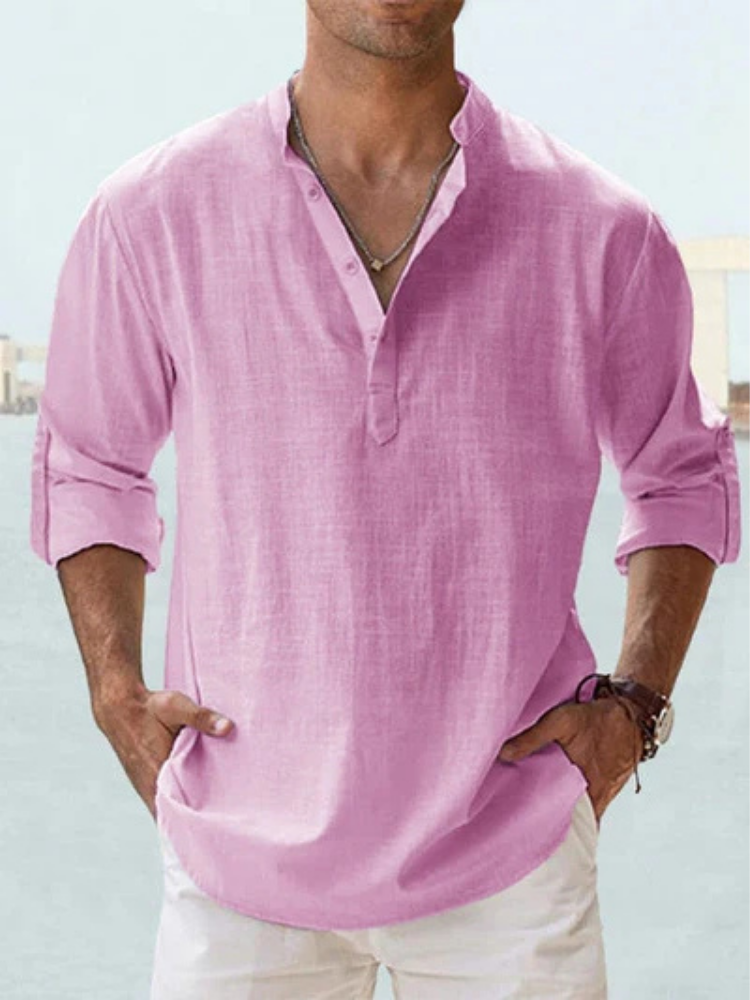 Matteo | Breathable linen shirt