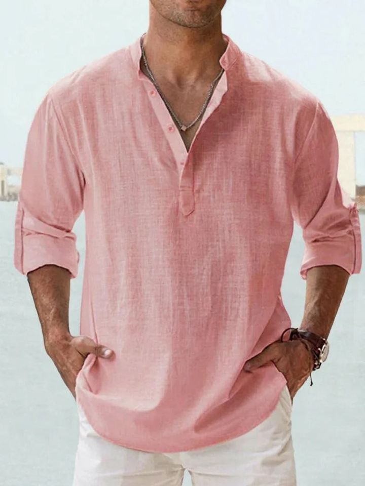 Matteo | Breathable linen shirt